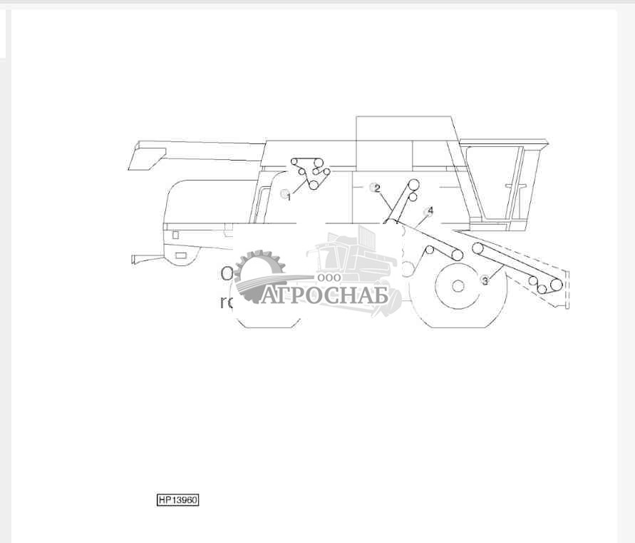 R.H. BELT ROUTINGS REFERENCE 